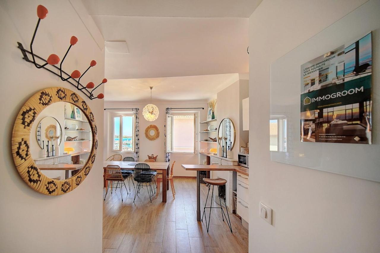 Immogroom - Sea View Apartment - 3 Min From Beach - Ac Cannes Exterior photo